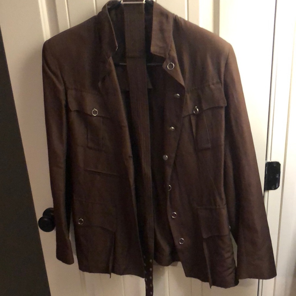 Vintage 90s Unworn John Paul Gaultier Femme jacket - rare military style